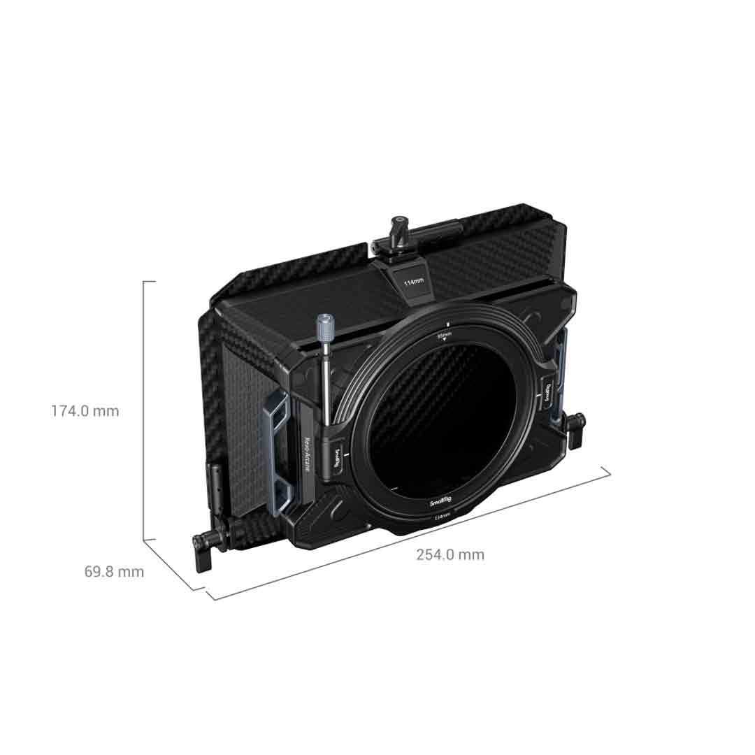 Smallrig Lightweight Multifunctional Matte Box 114mm Basic Kit (3641) - Mattebox Smallrig Lightweight Multifunctional Matte Box 114mm Basic Kit (3641) - Mattebox