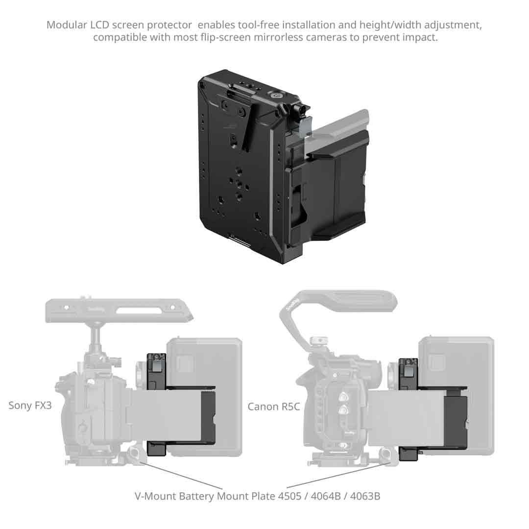 Smallrig V-Mount Battery Plate V3 (5228) - Plaque V-Lock Smallrig V-Mount Battery Plate V3 (5228) - Plaque V-Lock