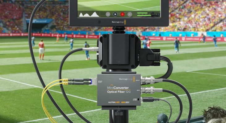 Blackmagic Design Mini Converter Optical Fiber 12G-SDI - Mini Convertisseur