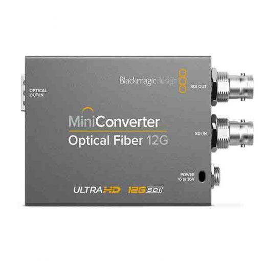 Blackmagic Design Mini Converter Optical Fiber 12G-SDI - Mini Convertisseur