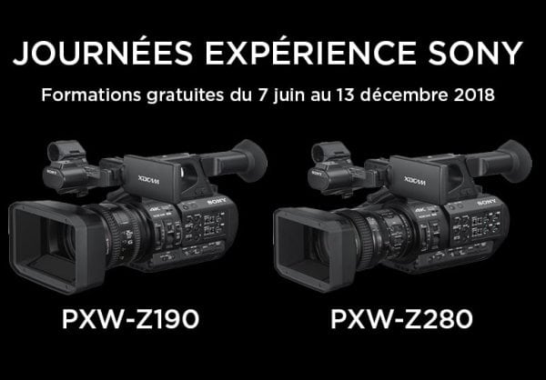 Découvrez les caméscopes PXW-Z280 et PXW-Z190