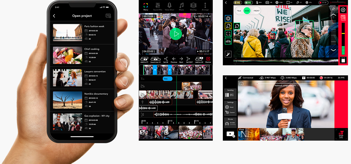 CTpro Mobile Video Suite - Application Iphone