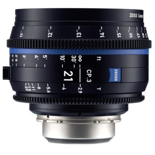 Zeiss CP.3 100mm T2.1 (PL, métrique) XD - Objectif Prime Cinéma