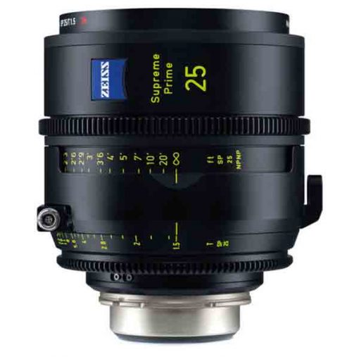 Zeiss Supreme Prime 25mm T1.5 (PL, imperial) - Objectif Prime Cinéma