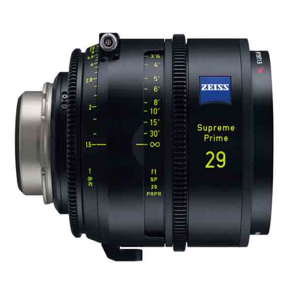 Zeiss Supreme Prime 29mm T1.5 (PL, imperial) - Objectif Prime Cinéma Zeiss Supreme Prime 29mm T1.5 (PL, imperial) - Objectif Prime Cinéma