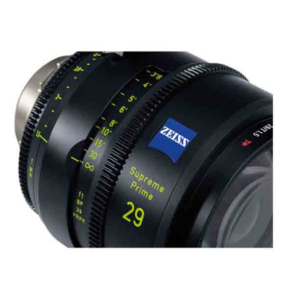 Zeiss Supreme Prime 29mm T1.5 (PL, imperial) - Objectif Prime Cinéma Zeiss Supreme Prime 29mm T1.5 (PL, imperial) - Objectif Prime Cinéma