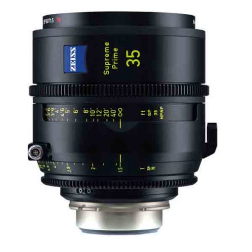Zeiss Supreme Prime 35mm T1.5 (PL, imperial) - Objectif Prime Cinéma