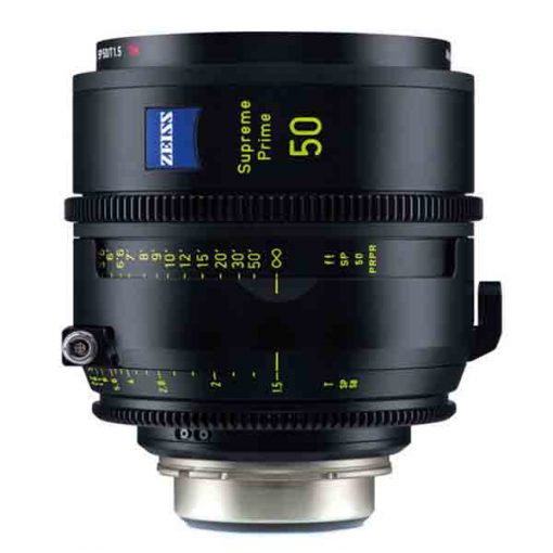 Zeiss Supreme Prime 50mm T1.5 (PL, imperial) - Objectif Prime Cinéma